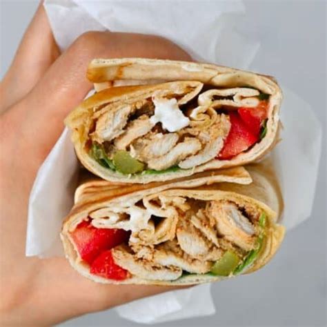 Lebanese Chicken Shawarma (Wraps/Platter/Plate) - Alphafoodie