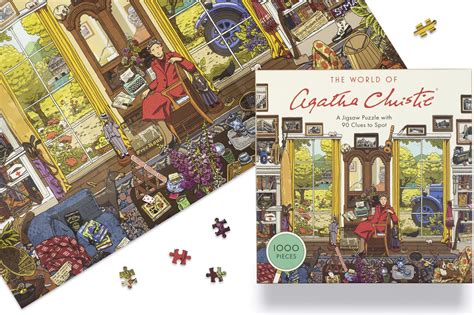 The World of Agatha Christie: A 1000 Piece Jigsaw Puzzle - Agatha Christie