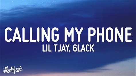 Calling My Phone Lyrics - Lil Tjay - Lyricshost