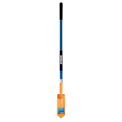 Kobalt Long-handle Fiberglass Trenching Spade at Lowes.com