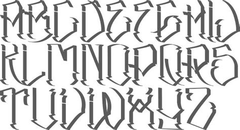 MyFonts: Gangster fonts | Graffiti lettering fonts, Tattoo lettering styles, Tattoo lettering fonts