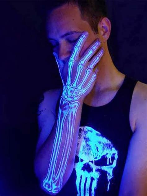 20 Best Glow in the Dark Temporary Tattoos - Designs and Ideas (2019)