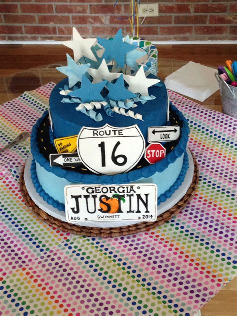 16th birthday cake | Boys 16th birthday cake, 16 birthday cake, Birthday drip cake