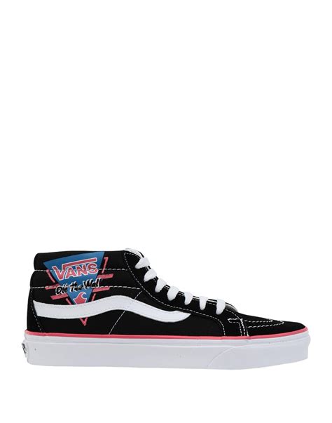 Vans Canvas High-tops & Sneakers in Black - Lyst