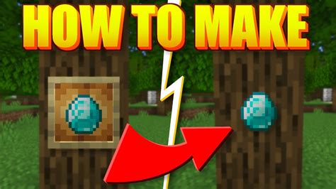 How To MAKE Invisible Item Frames in Minecraft Bedrock! (Full Tutorial ...