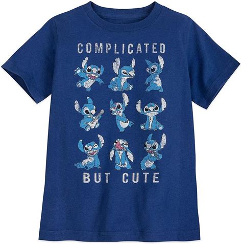 Stitch T-Shirt for Boys Multi | Lilo and stitch merchandise, Pretty shirts, Disney outfits