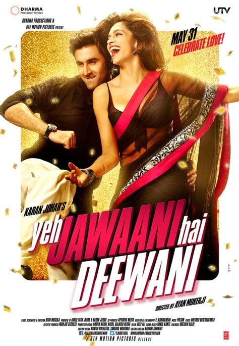 This May 31st celebrate love with Ranbir Kapoor and Deepika Padukone. Here's Yeh Jawaani Hai ...