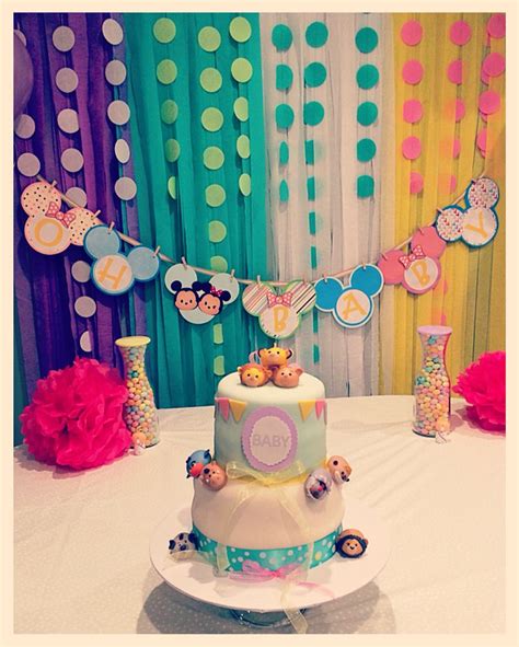 Disney Tsum Tsum Themed Cake 9th Birthday Parties, First Birthday Parties, Birthday Party ...