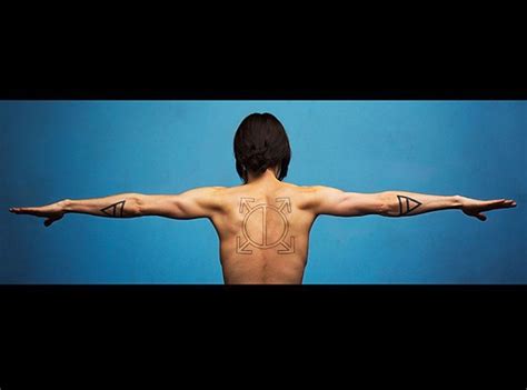 Jared Leto Shows Off Back Tattoo - E! Online - CA