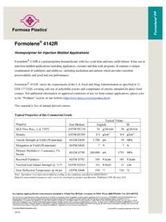 Homopolymer for Injection Molded Applications / homopolymer-for-injection-molded-applications ...