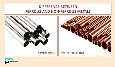 Difference Between Ferrous and Non-Ferrous Metals - ThePipingMart Blog