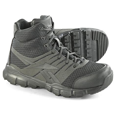 Reebok Men's 5" Ultra Light Tactical Boots, Black - 608551, Combat ...