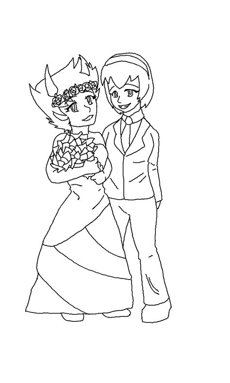 Rosemary Wedding (lineart) by arsenic-armageddons on DeviantArt