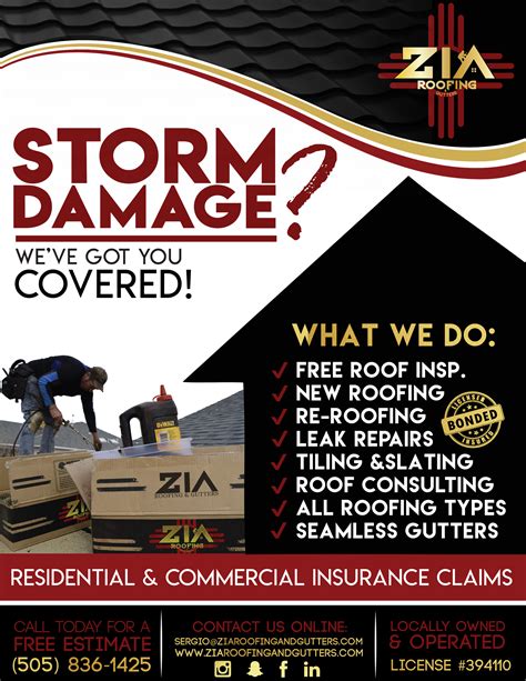 Storm Damage Promotion! Storm Damage Promotion!— Zia Roofing and Gutters