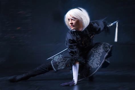 Cosplay 2B From NieR Automata Wallpaper,HD Games Wallpapers,4k Wallpapers,Images,Backgrounds ...