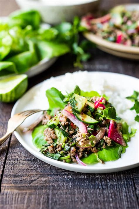 Thai Larb Salad | Feasting At Home