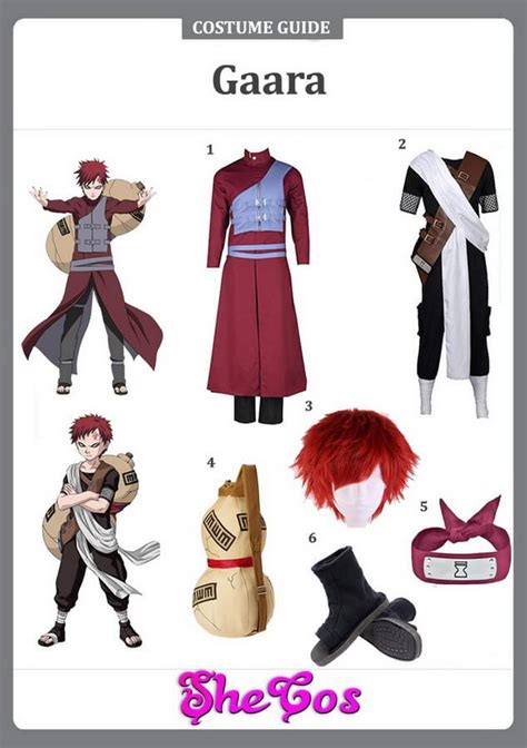 Naruto Gaara Costume