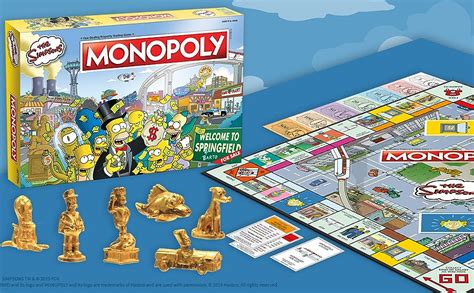 USAOPOLY Monopoly The Simpsons Board Game Collectible : Amazon.ca