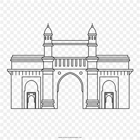 Gateway Of India Sketch - It was erected to commemorate the landing in ...