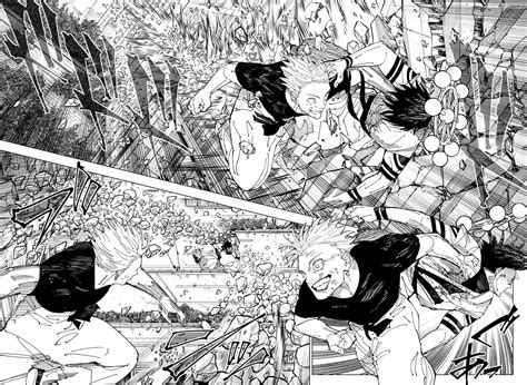 We had so many epic panels during the Gojo Sukuna fight but this underrated one is one of my ...