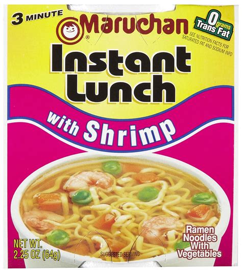 Maruchan Ramen Shrimp Flavor, 2.25 oz, 12 ct | Shrimp ramen, Ramen noodles, Maruchan