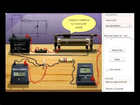 Planck's Constant Experiment - YouTube