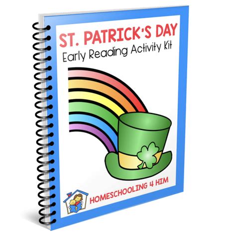 St. Patrick's Day Early Reading Activity Kit - Homeschooling 4 Him