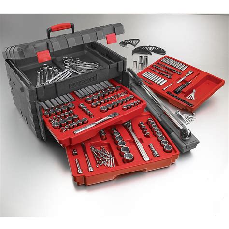 Craftsman 268-piece Mechanics Tool Set with Lift-Top Lid Case ...