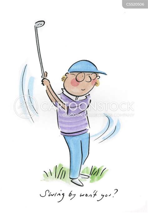 Golf Swing Cartoons and Comics - funny pictures from CartoonStock