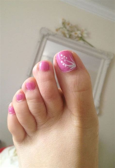 40 Creative Toe Nail Art designs and ideas | Pink toe nails, Pedicure designs toenails, Toenail ...