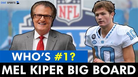 ESPN Top 25 Prospect Rankings: Mel Kiper’s 2024 NFL Draft Big Board Ft. Drake Maye & Caleb Williams