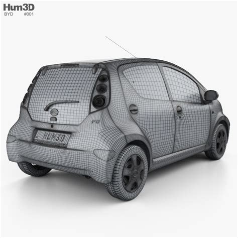 BYD F0 2013 3D model - Vehicles on Hum3D