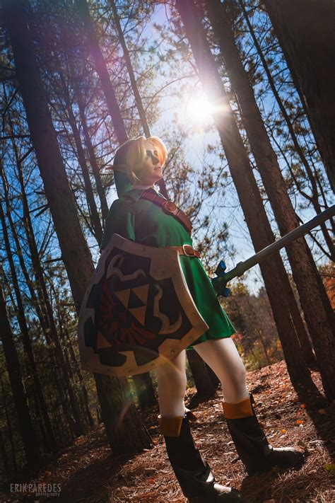 Ocarina of Time: Link Cosplay Costume WITH ACCESSORIES | Etsy