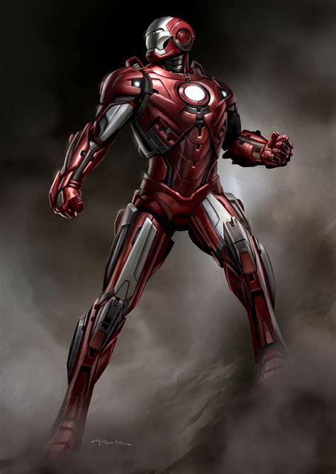 Iron Man 3 Armor Concept Designs by Andy Park | Concept Art World