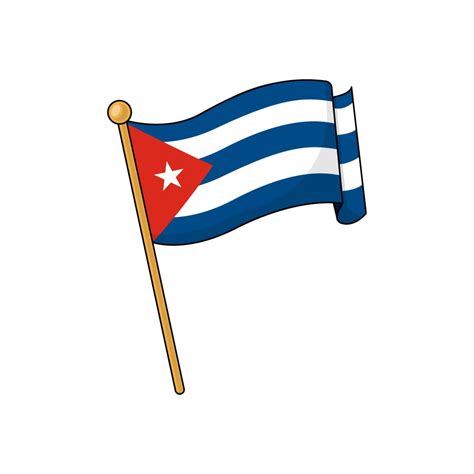 Bandeira de Cuba Royalty Free Stock SVG Vector and Clip Art