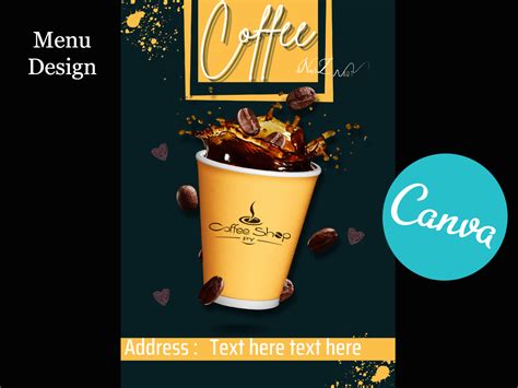 Menu design for Coffee shop by Nour on Dribbble