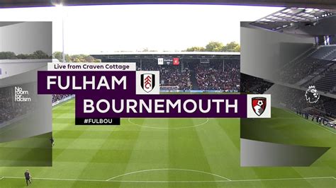 Fulham vs Bournemouth 15 October 2022