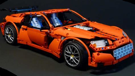 LEGO Technic Supercar RC with 2 speed gearbox - YouTube