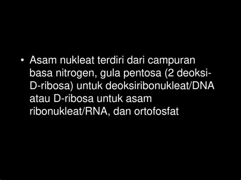 Nukleotida dan Asam Nukleat - ppt download