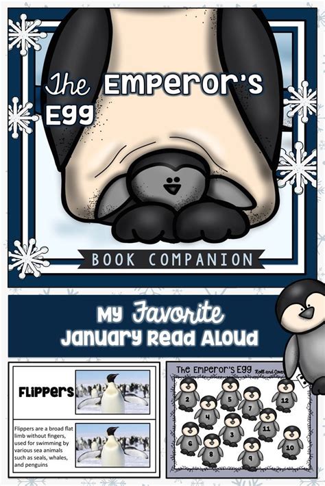 The Emperor's Egg Book Companion and Non Fiction Penguin Unit | Book companion, Kindergarten ...