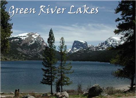 Green River Lakes Campground and trails, Wyoming