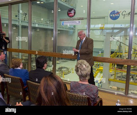 Senator Barbara Mikulski Visits NASA Goddard Stock Photo - Alamy