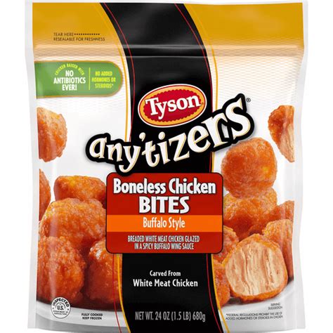 Tyson Any'tizers Boneless Chicken Wyngz Buffalo Style | Chicken Nuggets ...