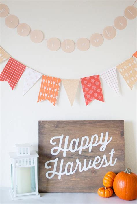 Printable Fall Banner