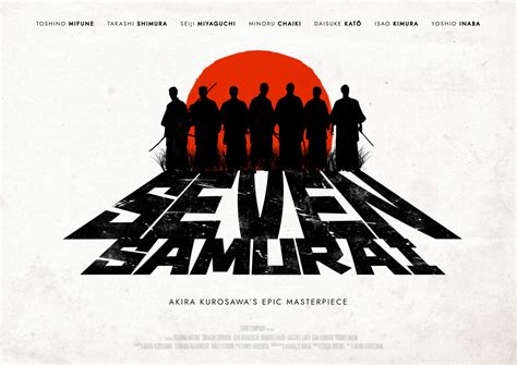 Seven Samurai | Poster By Royalston Design