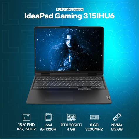 Laptop Specs Design - Lenovo IdeaPad Gaming 3 15IHU6 on Behance ...