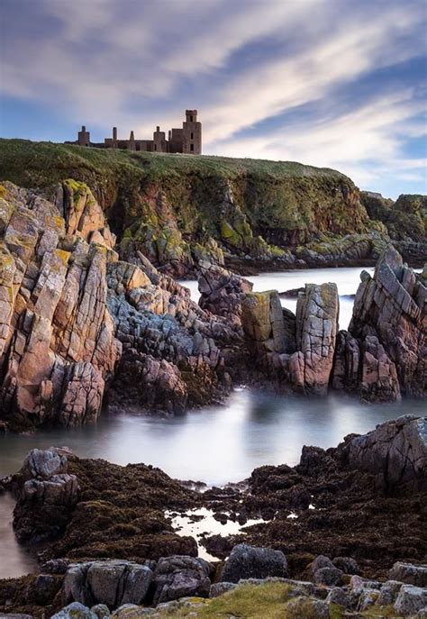 Slains Castle, Cruden Bay, Aberdeenshire, Scotland | Scotland castles, Aberdeenshire scotland ...