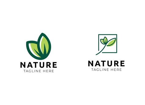 Nature Logo Design Template 17287539 Vector Art at Vecteezy