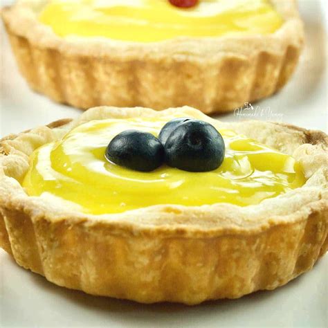 Easy Lemon Tarts With Curd Filling | Homemade & Yummy