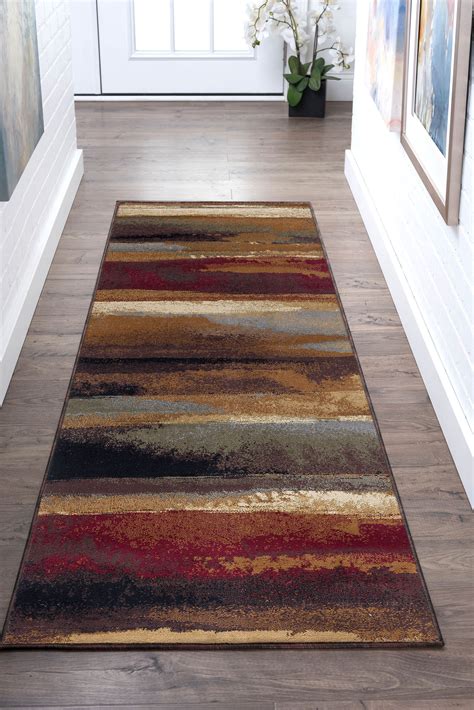 Tayse Rugs Festival Dakota Abstract Runner - 2'7'' x 7'3'' - Home - Home Decor - Rugs - Area ...